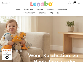 lenabo.com homepage screenshot