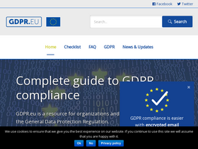 'gdpr.eu' screenshot