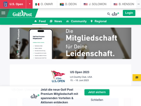 'golfpost.de' screenshot