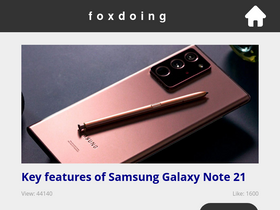 'foxdoing.com' screenshot