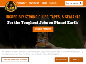 'gorillatough.com' screenshot