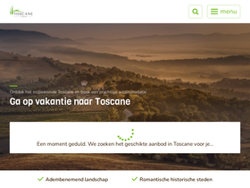 'toscanetips.nl' screenshot