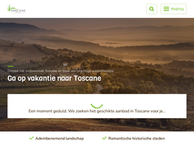 'toscanetips.nl' screenshot