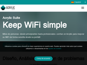 'acrylicwifi.com' screenshot