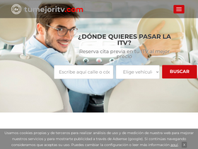 'tumejoritv.com' screenshot