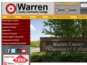 'warren.edu' screenshot