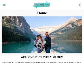 'travelmadmum.com' screenshot