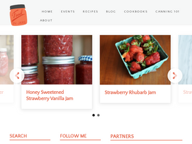 'foodinjars.com' screenshot