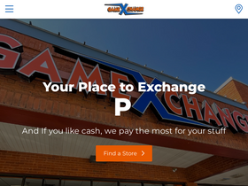 'gogamexchange.com' screenshot