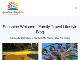 'sunshinewhispers.com' screenshot