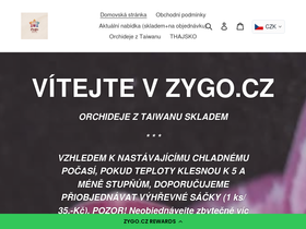 zygo.cz homepage screenshot