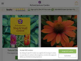 'richardjacksonsgarden.co.uk' screenshot