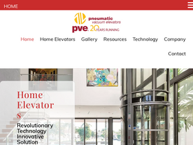 'vacuumelevators.com' screenshot