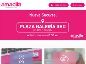'amadita.com' screenshot