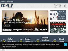 'daileisure.co.uk' screenshot