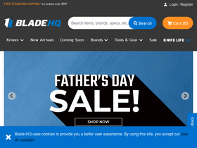'bladehq.com' screenshot