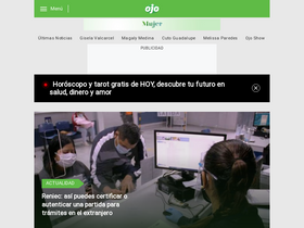 'ojo.pe' screenshot