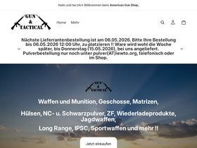 american-gun-shop.de homepage screenshot