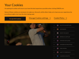 'owgr.com' screenshot