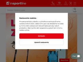 'insportline.sk' screenshot