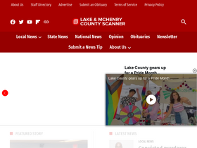 'lakemchenryscanner.com' screenshot