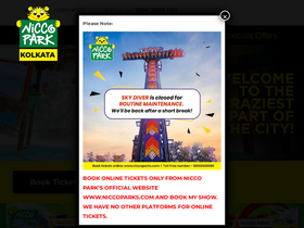 'niccoparks.com' screenshot