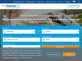 'europodroze.pl' screenshot