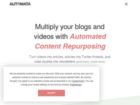 Automata - AI-powered Content Repurposing