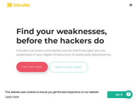 'intruder.io' screenshot