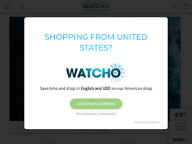 'watcho.co.uk' screenshot