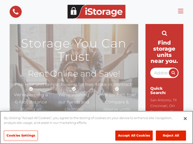 'istorage.com' screenshot