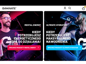 gaminate.pro homepage screenshot
