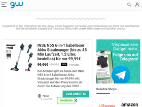 'gadgetwelt.de' screenshot