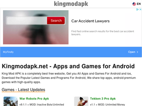 'kingmodapk.net' screenshot