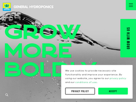 'generalhydroponics.com' screenshot