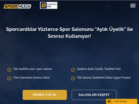 'sporcard.com' screenshot