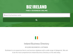 'bizireland.com' screenshot