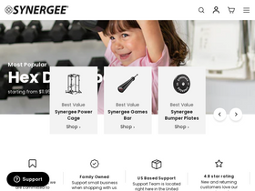 'synergeefitness.com' screenshot