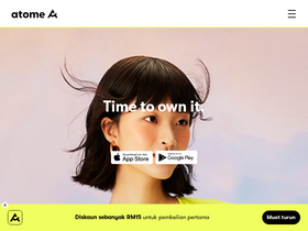 'atome.my' screenshot