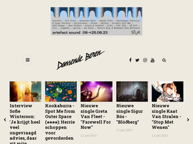 'dansendeberen.be' screenshot