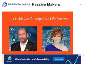 'passivemakers.com' screenshot