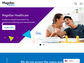 'magellanhealth.com' screenshot