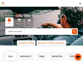 'parclick.fr' screenshot