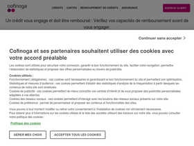 'cofinoga.fr' screenshot