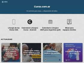 'curas.com.ar' screenshot