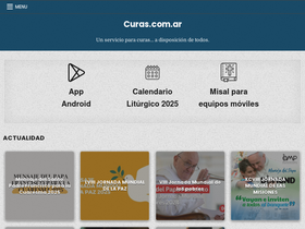 'curas.com.ar' screenshot