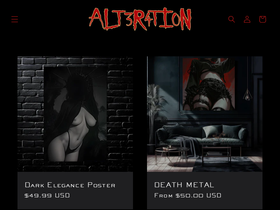 alt3r4ti0n.com homepage screenshot