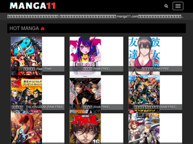 'manga11.com' screenshot