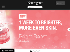 'neutrogena-me.com' screenshot