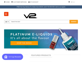 'buyv2cigs.co.uk' screenshot